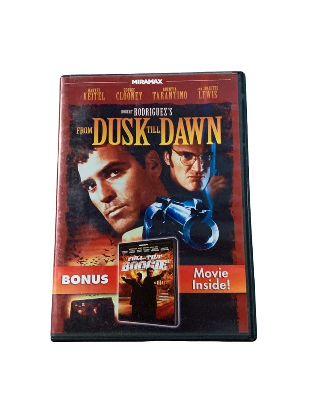 From Dusk Till Dawn + Full-Tilt Boogie DVD 2011 Widescreen R Horror Action